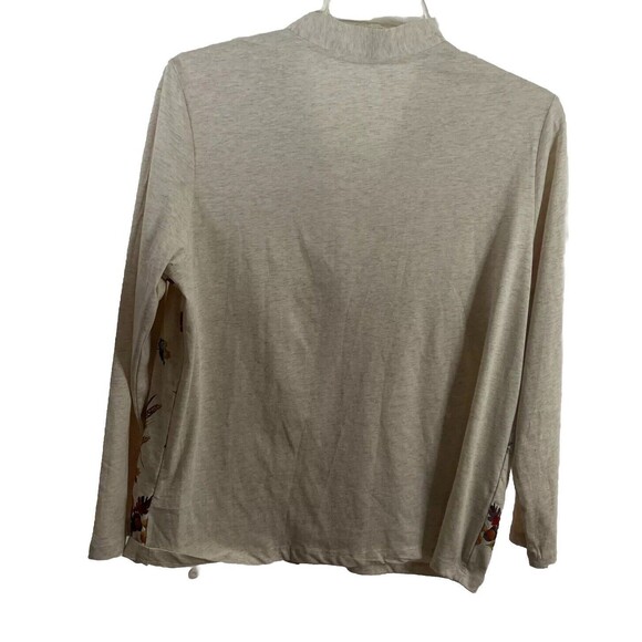 L Blair Fall Graphic Woman Top Polyester/cotton Made In India Machine Wash - Picture 5 of 5